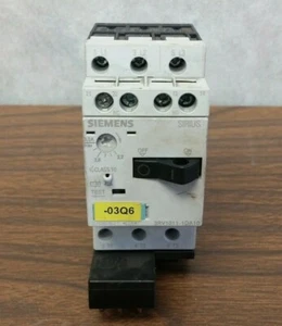 Interruttore avviamento motore manuale Siemens 3RV1011-1DA10 - Foto 1 di 4
