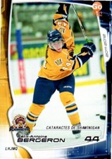Felix-Antoine Bergeron 2011-12 Shawinigan Cataractes