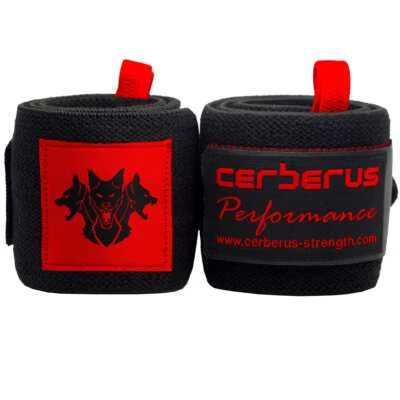 CERBERUS Strength Performance Wrist Wraps - Comfortable - Supportive -14" or 24" - image 1 of 4