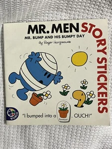 Mr Men Story Stickers Mr Bump Book As New 1996 Vintage - Picture 1 of 8