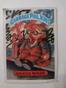 Garbage Pail Kids Original Series 5  Card #182a SPRAYED WADE - FAIR CONDITION - Picture 1 of 2