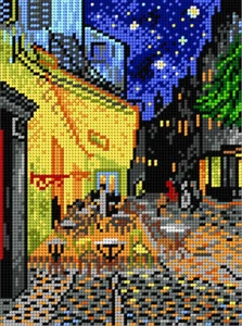 Orchidea Needlepoint canvas for halfstitch without yarn after Vincent van Gog... - Picture 1 of 1