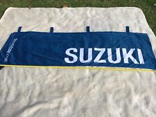 Suzuki Wall banner workshop man cave garage flag dealer Gsxr1000/750/600 Gs Rgv