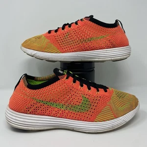 Nike Flyknit Racer Men's Size 10 'Hyper Punch' 526628-603 Running Jogging Sports - Picture 1 of 7
