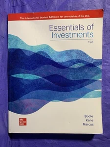 ISE Essentials of Investments - 12e TPB Zvi Bodie, Alex Kane, Alan J. Marcus - Picture 1 of 10