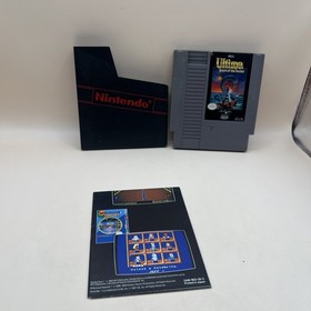 Ultima: Quest of the Avatar (Nintendo NES, 1990) Authentic