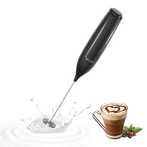 Milk Frother Handheld Battery, Electric Foam Maker Frother Wand, Drink Mixer ... - Picture 1 of 7