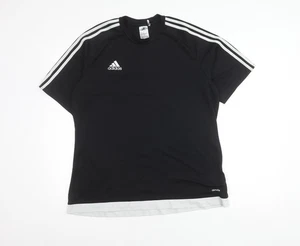 adidas Men's Black XL Gym T-Shirt - Lightweight & Breathable - Picture 1 of 12