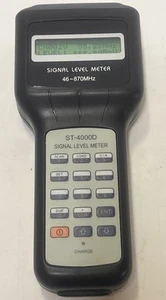 Holland Electronics Signal Level Meter ST-4000D / 46 - 870 MHz Charger & Case - Picture 1 of 7