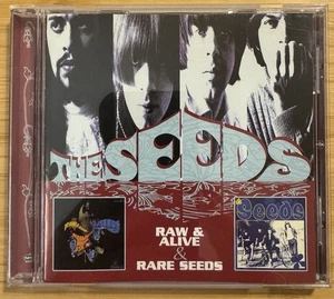 The Seeds ~ Raw & Alive + Rare Seeds ~ OOP MINT Garage Rock ~ CD ~ Merlin Music - Picture 1 of 2