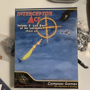 Compass Games: Interceptor Ace Vol 2. 2021 komplett & gelocht - Bild 1 von 13