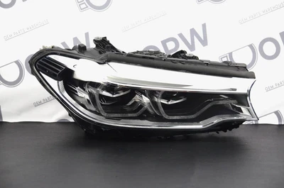 Perfect 2017-2020 BMW 530i 540i M5 G30 Icon Adaptive LED Headlight Right OEM - Image 1 of 4