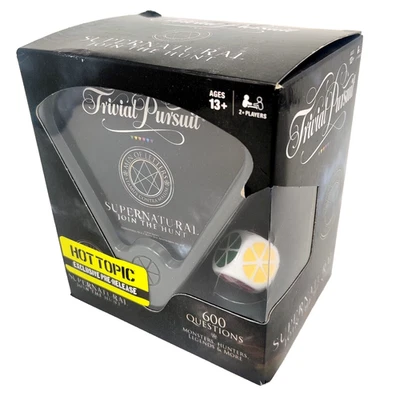 USAopoly Supernatural Trivial Pursuit Men of Letters Edition Hot Topic Exclusive - Image 1 of 4