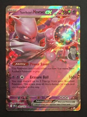 Team Rocket's Mewtwo ex - Double Rare SV10: Destined Rivals 081/182 NM - Image 1 of 2