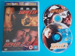 SPEED + SPEED 2 : CRUISE CONTROL ☆ Double DVD ☆ Keanu Reeves, Sandra Bullock - Picture 1 of 4