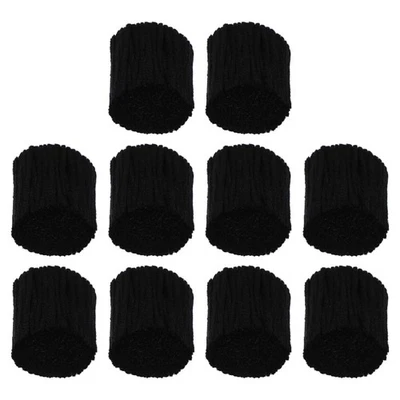 10 Rollen Häkelgarn schwarz Wolle Stickgarn für Teppich ideal für DIY Handwer... - Bild 1 von 4