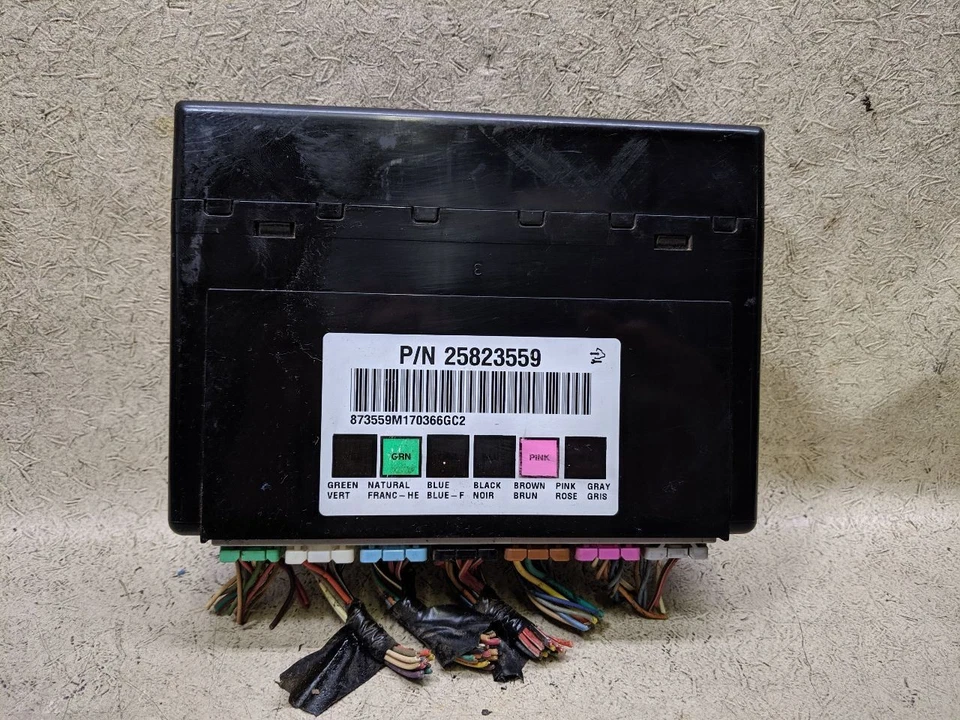 Módulo de control de carrocería BCM 25823559 para camioneta GMC SIERRA 07-11 13 w92 Foto 1 de 4