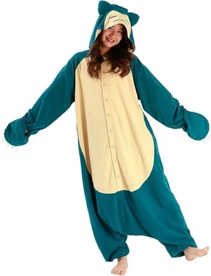SAZAC Pokemon Snorlax Cosplay Kigurumi Polar Pijama TMY-032 Unisex Foto 1 de 4