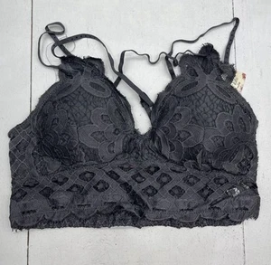 Neu Altar’d State Intimates anthrazitgraues Spitzen-Bralette Damengröße Large  - Bild 1 von 9