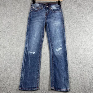 Pantalones de mezclilla azules True Religion (Ricky) para niñas talla 10 (B21) - Imagen 1 de 6