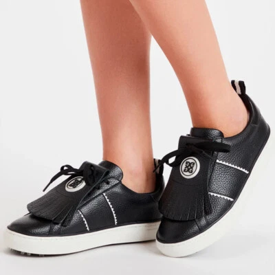 TÊNIS DE GOLFE KILTIE FEMININO DURF COURO PEBBLE NOVO COM ETIQUETAS G/FORE - Imagem 1 de 4