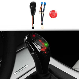 Black LED Shift Knob Gear Shifter Fit for BMW E90 E92 E93 E81 E82 E84 E87 E88 - Picture 1 of 7