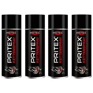 Kettenspray 4 x 400 ml Schmieröl Sprühfett Schmierfett Haftschmiermittel	 - Bild 1 von 4