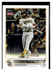 2022 Topps UK Edition #196 Fernando Tatis Jr. San Diego Padres - Foto 1 di 2