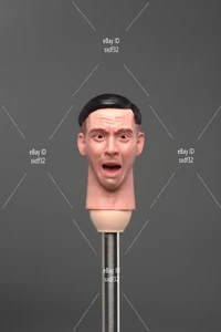 1/6 Kopf Skulptur WWII männlicher erschrockener Ausdruck passt 12" Figur Körper Modell Spielzeug Geschenke - Bild 1 von 8