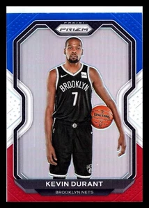 2020-21 Prizm Kevin Durant Red White Blue #81 Brooklyn Nets - Picture 1 of 2