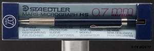 STAEDTLER 77117 Mars-Micrograph HS 0,7 mm halfslide, ~ dunkelblau, vintage + NOS - Picture 1 of 14