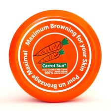 Carrot Sun Tan Accelerator Tanning Cream with Carrot Oil, L-Tyrosine, and Henna