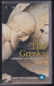 The Greeks Empire - VHS Tape (2 x Tape narrated by Liam Neeson) - Picture 1 of 2