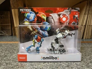 Metroid Dread Amiibo Figure Samus & E.M.M.I - Foto 1 di 4