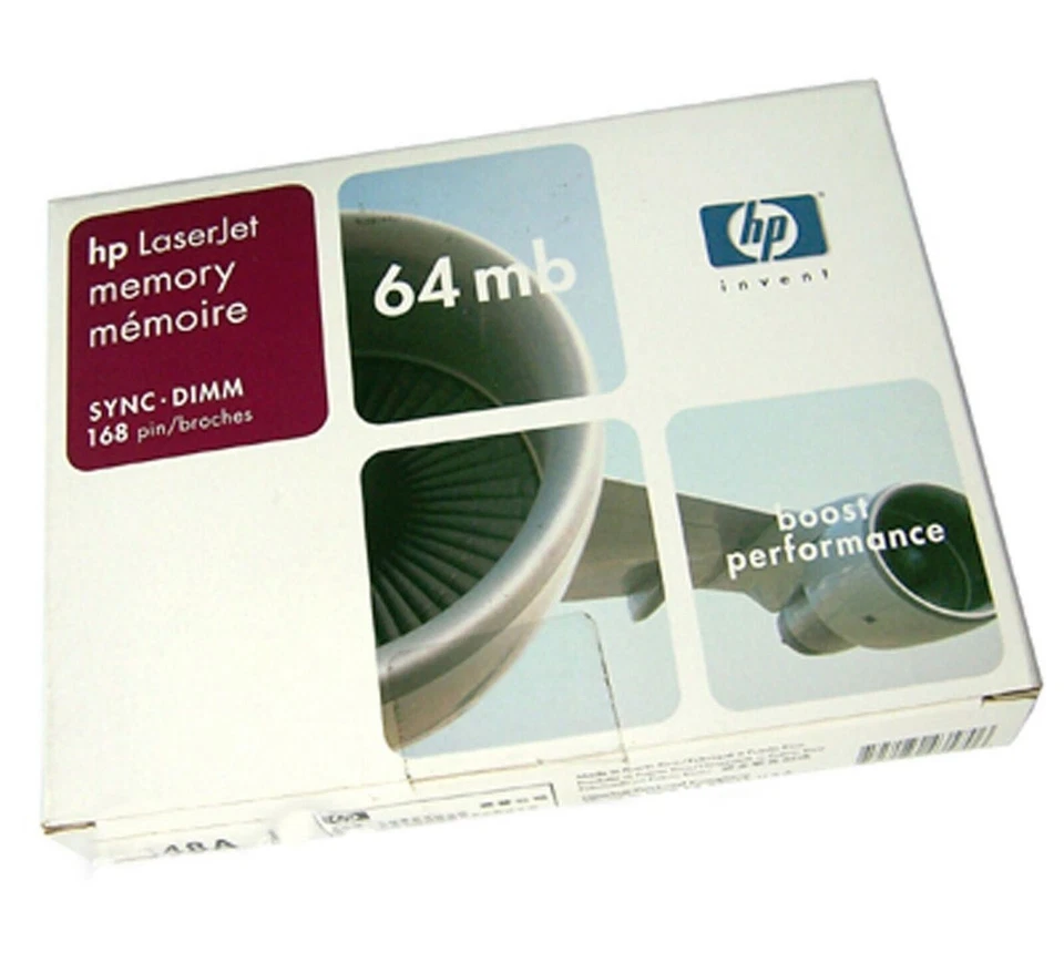 64MB 100MHZ SDRAM DIMM MEMORY MODULE LJ4500/LJ4550/LJ4600 - Image 1 of 1