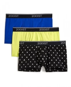 3 Stück 2(X)IST Shorts Pants Herren Boxershorts Boxer Fashion Motiv Skull - Picture 1 of 5
