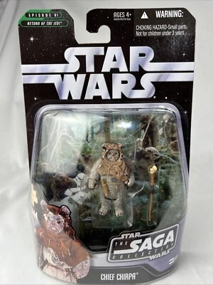 Starwars Hasbro Saga Collection #39 Chief Chirpa 2006 N.I.B. Figura de acción Foto 1 de 4
