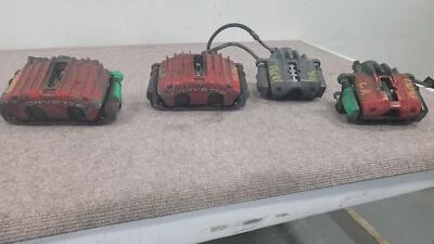 1997-2004 Chevrolet Corvette Set of 4 Calipers Left/Right/Rear Red w/gray  Foto 1 de 4
