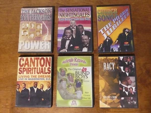 Lot 6 Gospel DVD Canton Spirituals Racy Brothers Blind Boys Of Mississippi - Bild 1 von 9