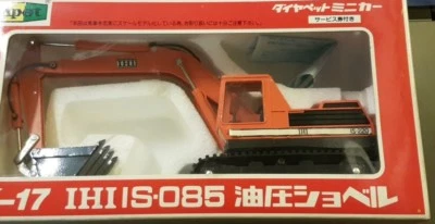 Diapet - IHI IS 085 - Escavatore Excavator scale 1/40 die cast metal - Japan  - Immagine 1 di 4