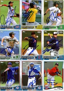 FELIX JORGE SIGNED 2014 TOPPS PRO DEBUT PROSPECT ROOKIE CARD AUTO - Picture 1 of 1