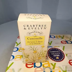 Crabtree & Evelyn Camomile Bath & Shower Gel Large Size 8.5 FL OZ Camomille RARE - Picture 1 of 9