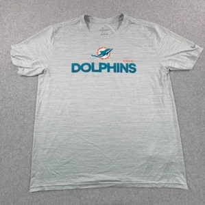 Nike Shirt Herren Extra Large Grau Miami Dolphins The Nike Tee Leicht Dri Fit - Bild 1 von 7