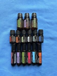 Set Of 15 doTERRA Essential Oils Authentic New FREE Postage Bargain Out Of Date