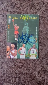 1997-98 Upper Deck CC Calbert Cheaney #184 - Washington Bullets - AUTOGRAPHED! - Picture 1 of 2