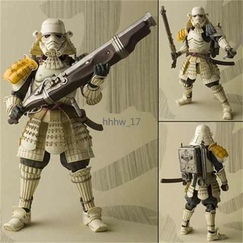 Movie Ashigaru Snow Trooper Figure Star Wars Gift Handmade Sculpture Collection Cover