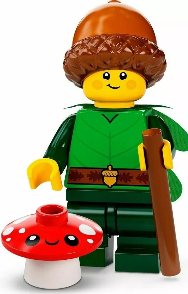 LEGO Series 22 Authentic Minifigures Minifig 71032 ( FOREST ACORN BOY )  - Image 1 of 1