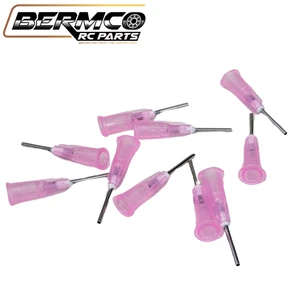 Bermco RC Parts Thick Metal CA Glue Tips (10) Needle Nossle Tire Car Truck - Picture 1 of 4