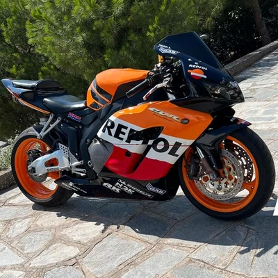 Kit de carenado FKA para Honda 2004 2005 04 05 CBR1000RR naranja negro carrocería k0 Foto 1 de 4