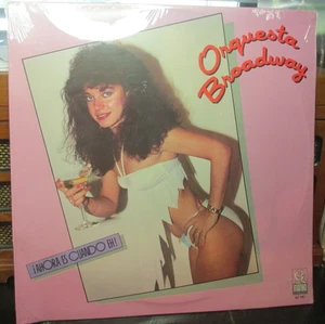 NEW SEALED Orquesta Broadway - Ahora Es Cuando Eh (1987) Translucent Green Vinyl - Picture 1 of 3